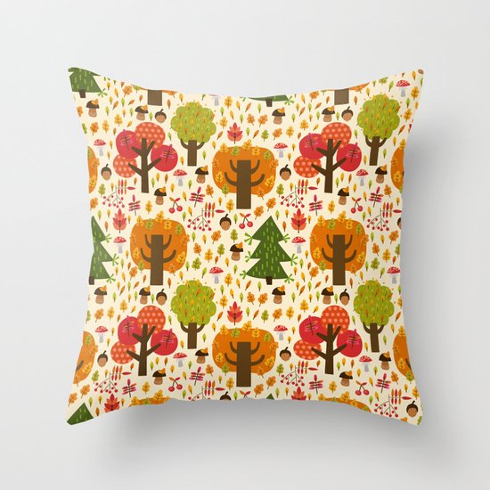 Autumn Throw Pillow