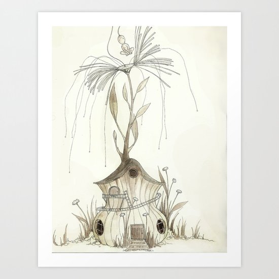 Fairy House Art Print