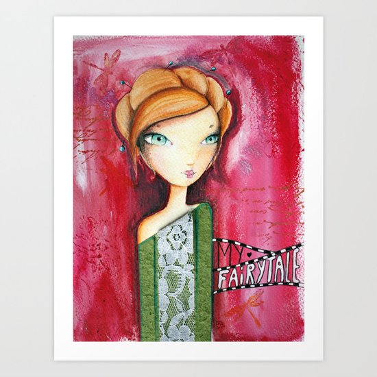 My fairytale Art Print