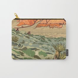 Vintage Poster - Red Rock Canyon National Conservation Area, Nevada (2015) Carry-All Pouch