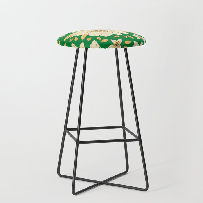 Flowers Bar Stool