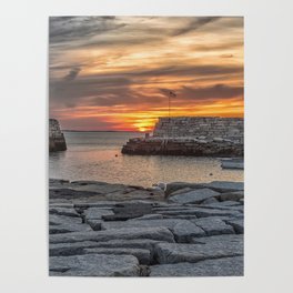 Sunset at Lanes cove 5-5-18 Poster