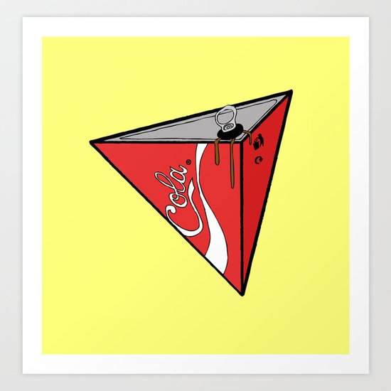 COLA CAN Art Print