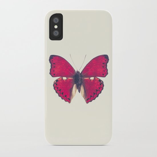 Red Butterfly iPhone Case