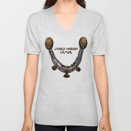 Shield Maiden Casual V Neck T Shirt