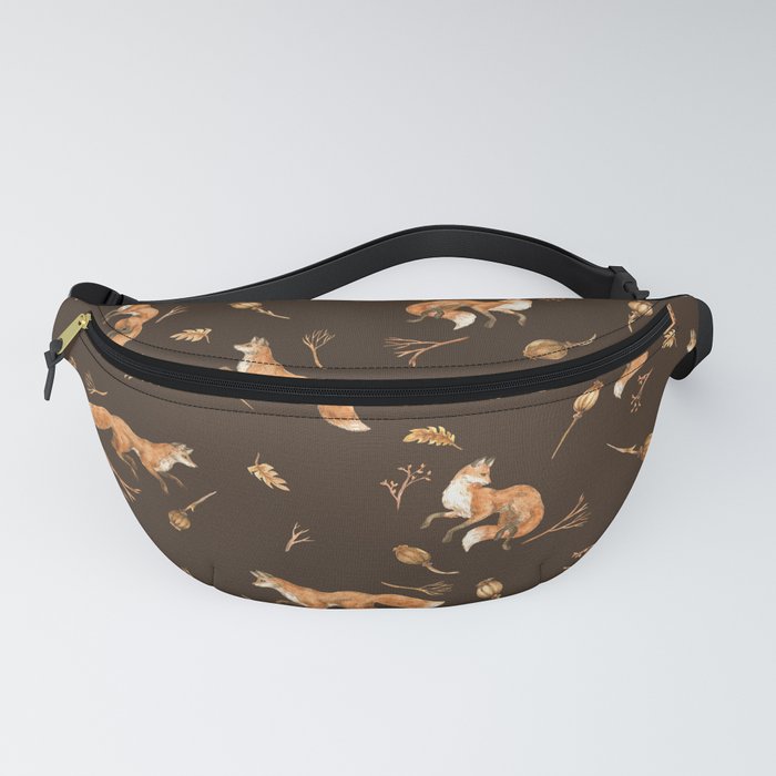 Foxes pattern Fanny Pack