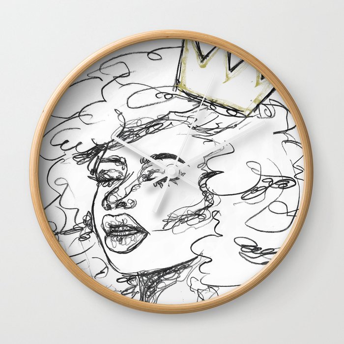 Melanin Goddess Wall Clock