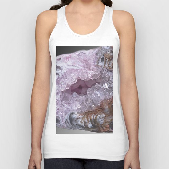 Amethyst Geode Unisex Tank Top