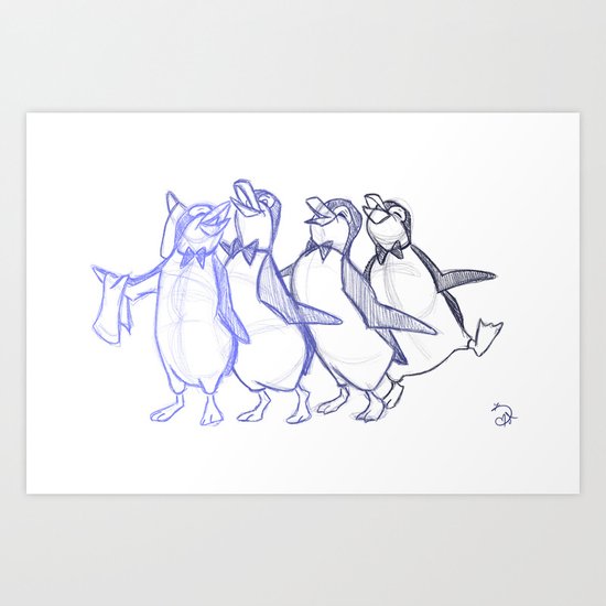 Jolly Holiday Art Print