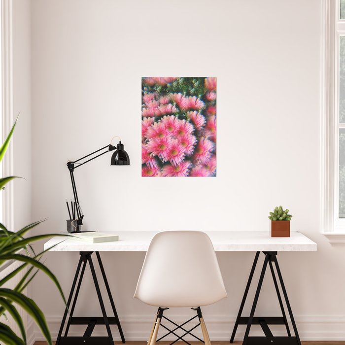 Hazy Floral Wall Art | Society6