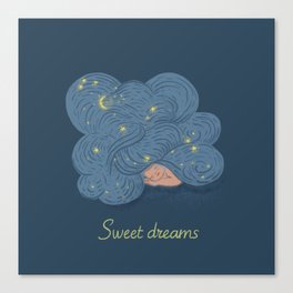 Sweet dreams Canvas Print