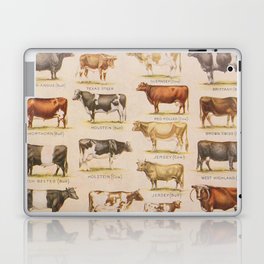 Bulls And Cows Laptop Skin