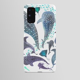 Whale Shark, Ray & Sea Creature Play Print Android Case