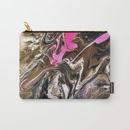 Raspberry Parfait Carry-All Pouch | Painting, Watercolor, Pattern 