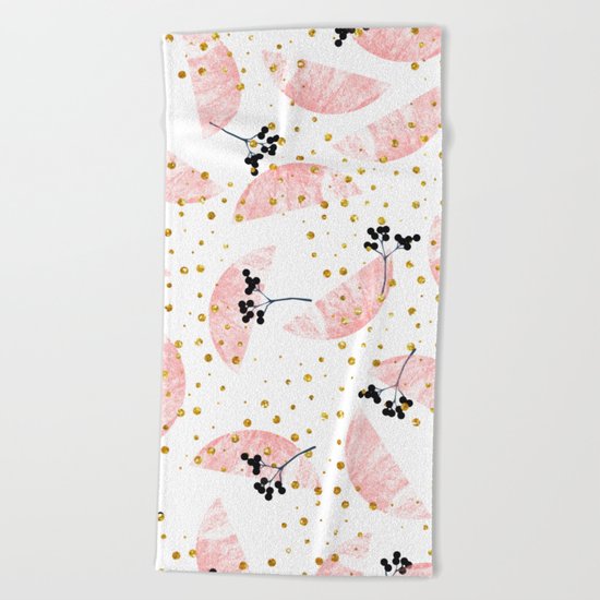 Grapefruit Smoothie #society6 #decor #buyart Beach Towel