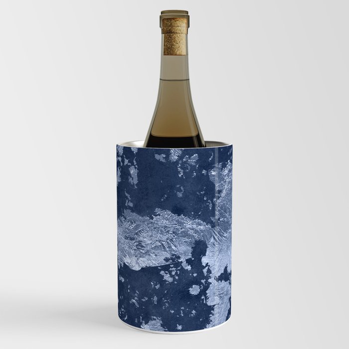 Blue Abstract Dream Wine Chiller