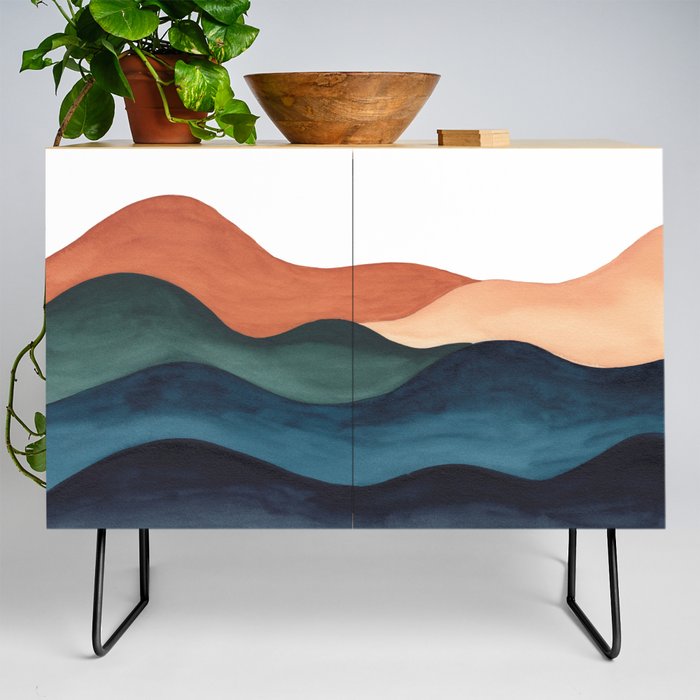 Colors of the Earth Credenza