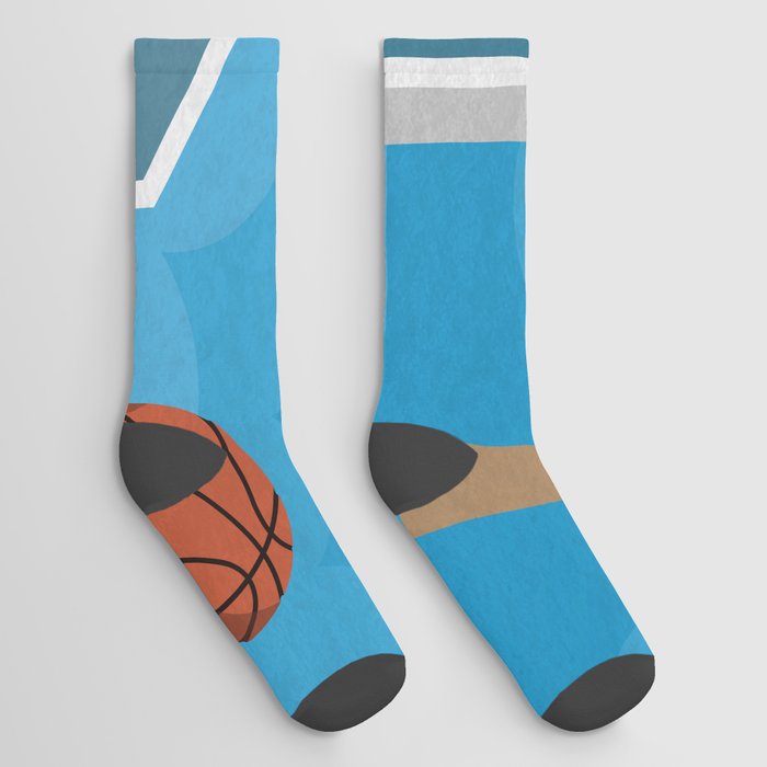 Teal deals basketball socks