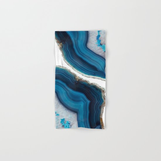 Blue Agate Hand & Bath Towel