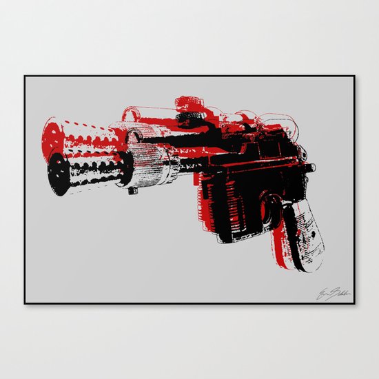 Blaster III Canvas Print