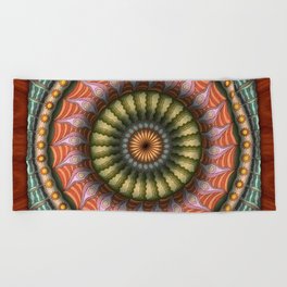 The Flowering Of The Sunshine Moons Beach Towel