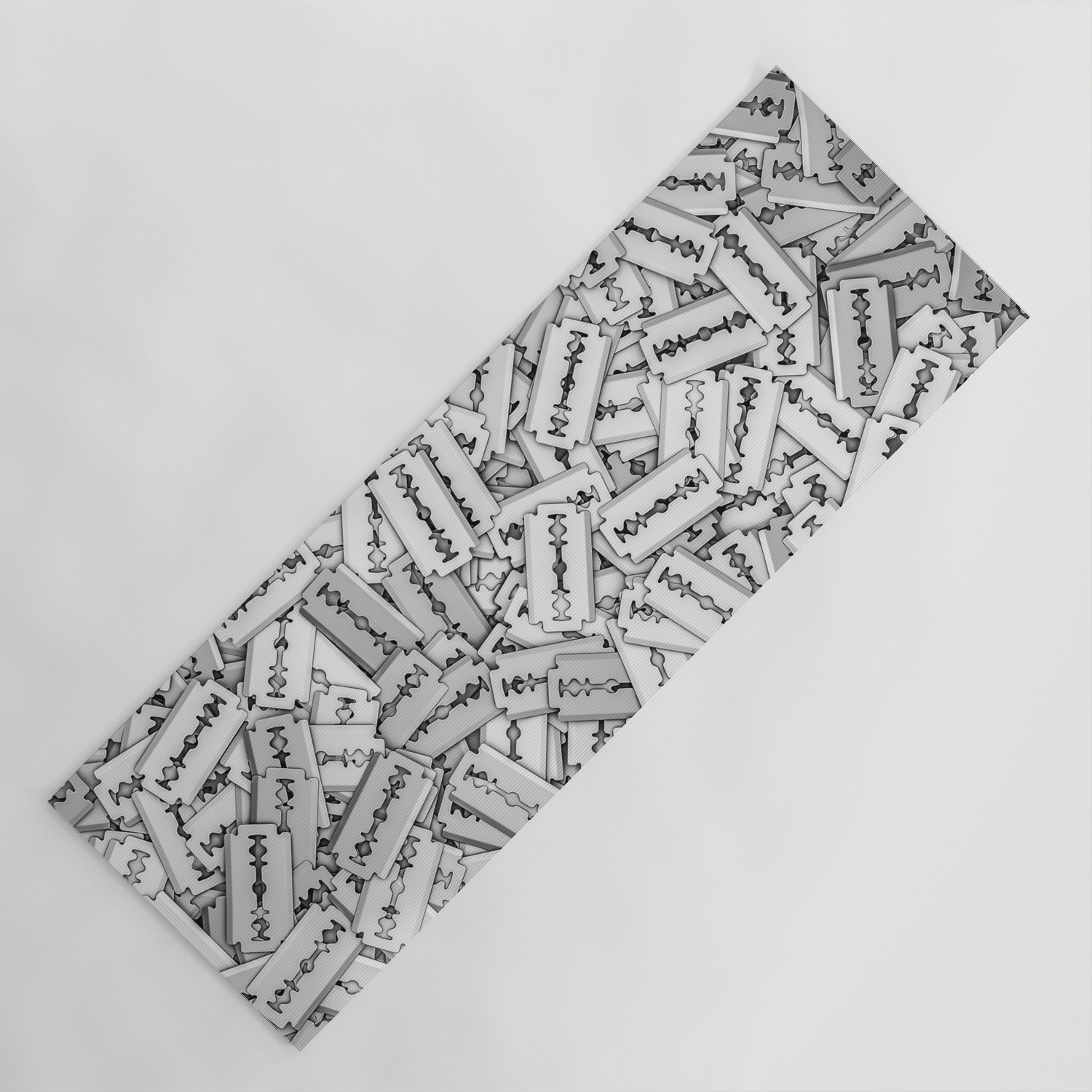 Razor Blades Yoga Mat By Grandeduc Society6