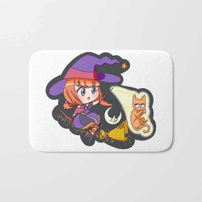 Halloween Witch Bath Mat