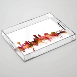 Knoxville Tennessee Skyline Acrylic Tray