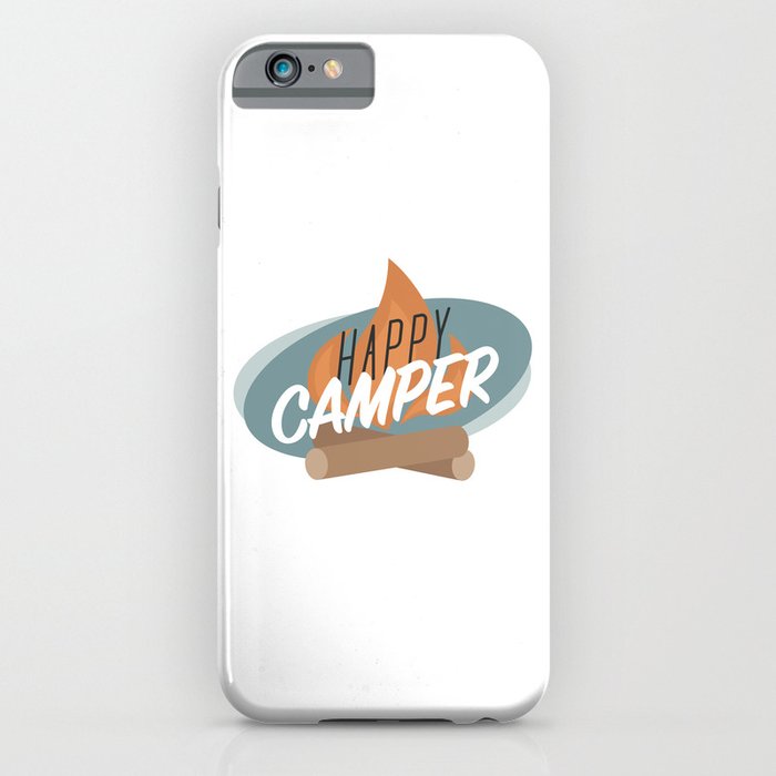 Happy Camper iPhone Case