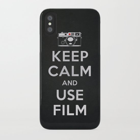 Keep Calm And Use Film iPhone Case