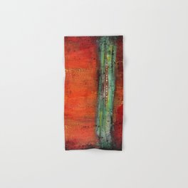 Abstract Copper Hand & Bath Towel