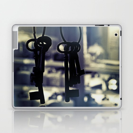 Hanging Keys-Dark Laptop & iPad Skin