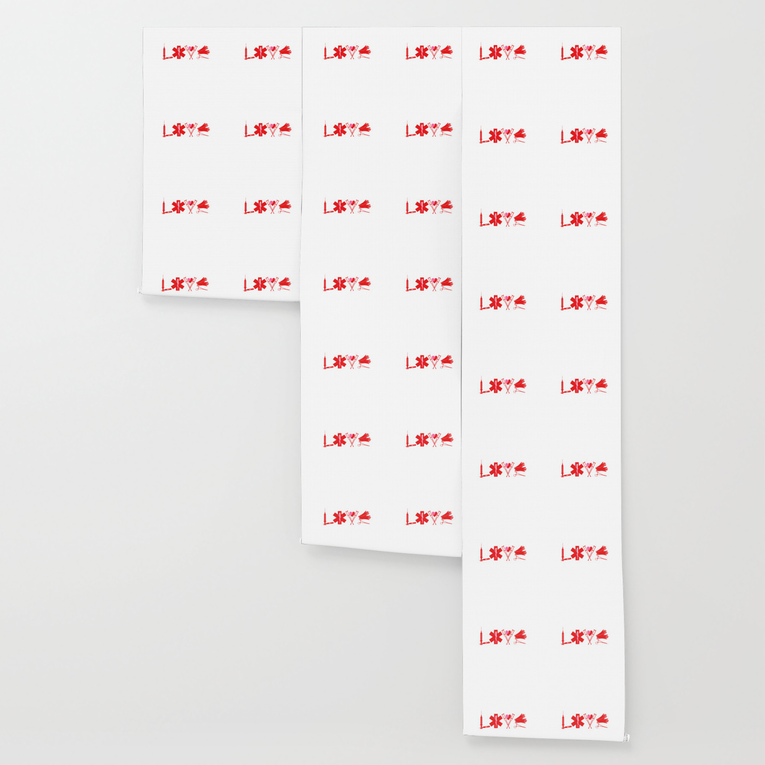 I Love Rn Nurse Design Gift Funny Registered Nurse Graphic Wallpaper By Dc Designstudio Society6