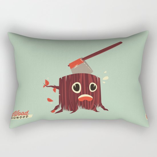 Redwood Deadwood Rectangular Pillow