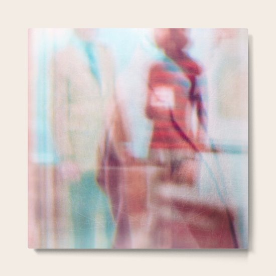 CONVERSATION Metal Print