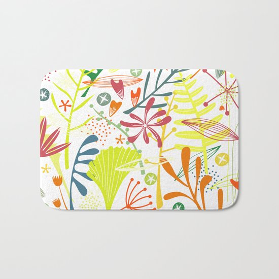 Tropical Bath Mat