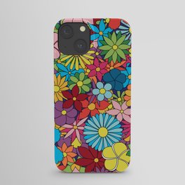 Hippy Flower Power iPhone Case