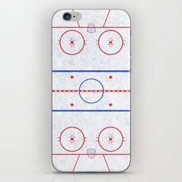 Hockey Rink iPhone Skin