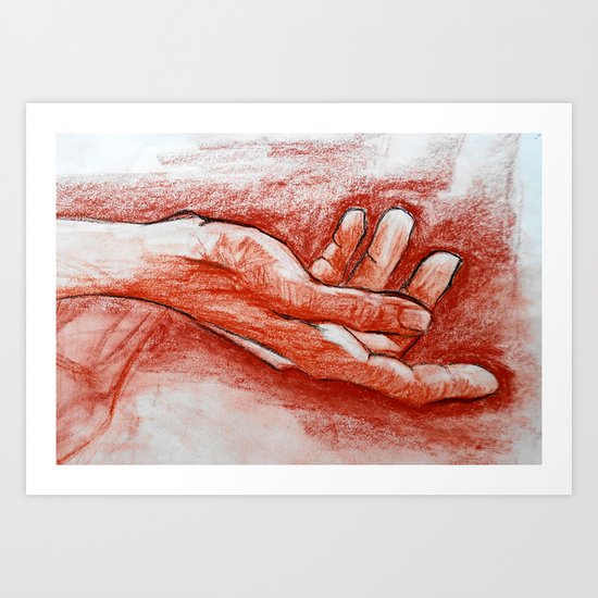 Outstretched Art Print
