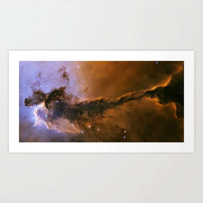 The Fairy of Eagle Nebula Art Print