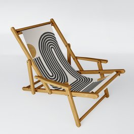 Mid Century Modern Line Sling Chair
