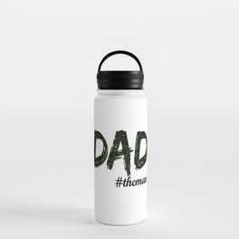 Dad #theman Fathersday 2022 Water Bottle
