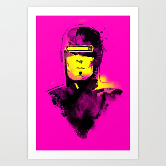 VHS-MAN Art Print