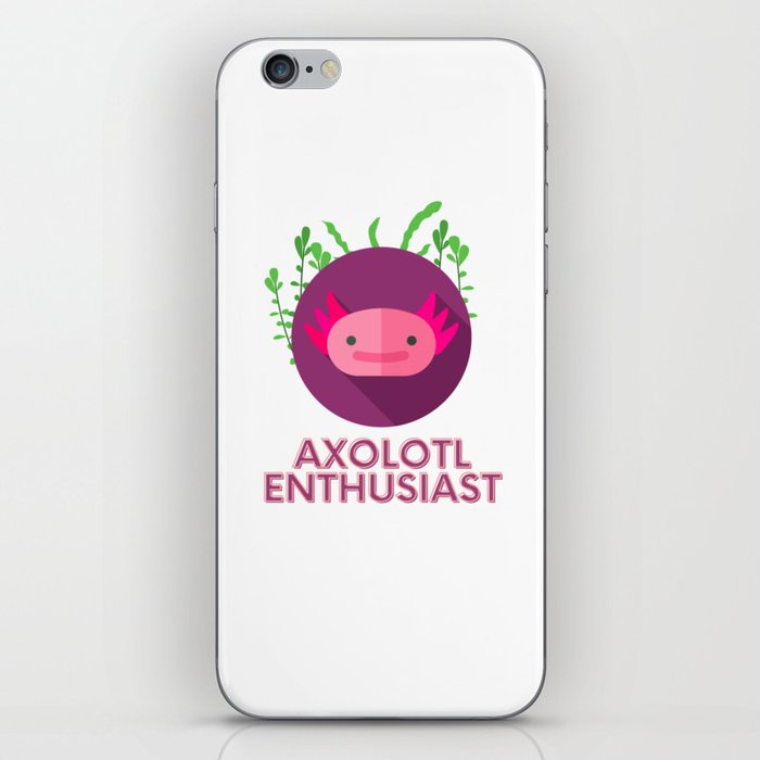 Axolotl Enthusiast iPhone Skin
