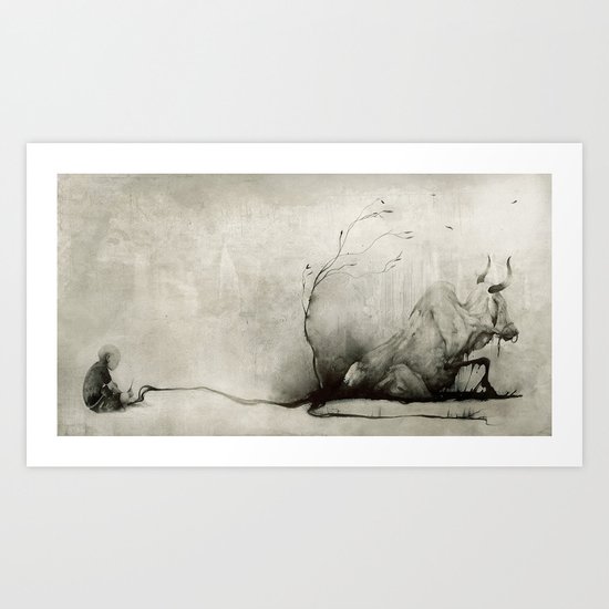 Magic Paintbrush Art Print