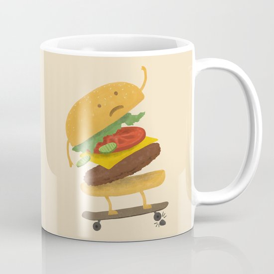 Burger Wipe-out Mug