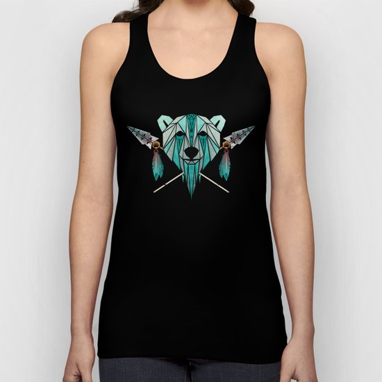 polar bear Unisex Tank Top