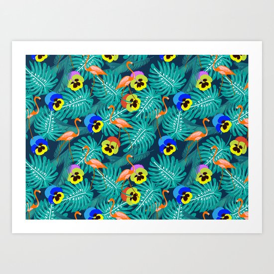 Summer tropical I Art Print