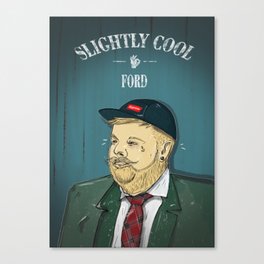 Slightly Cool Ford Canvas Print