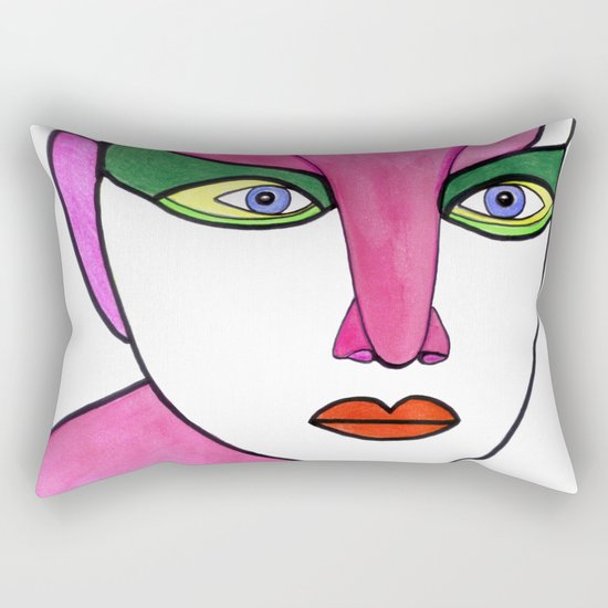 Cora (previous age) Rectangular Pillow